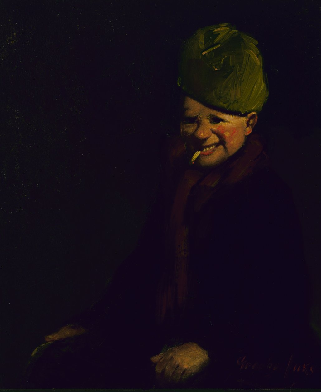 Uudenvuoden ampuja, 1917. tekijältä George Benjamin Luks