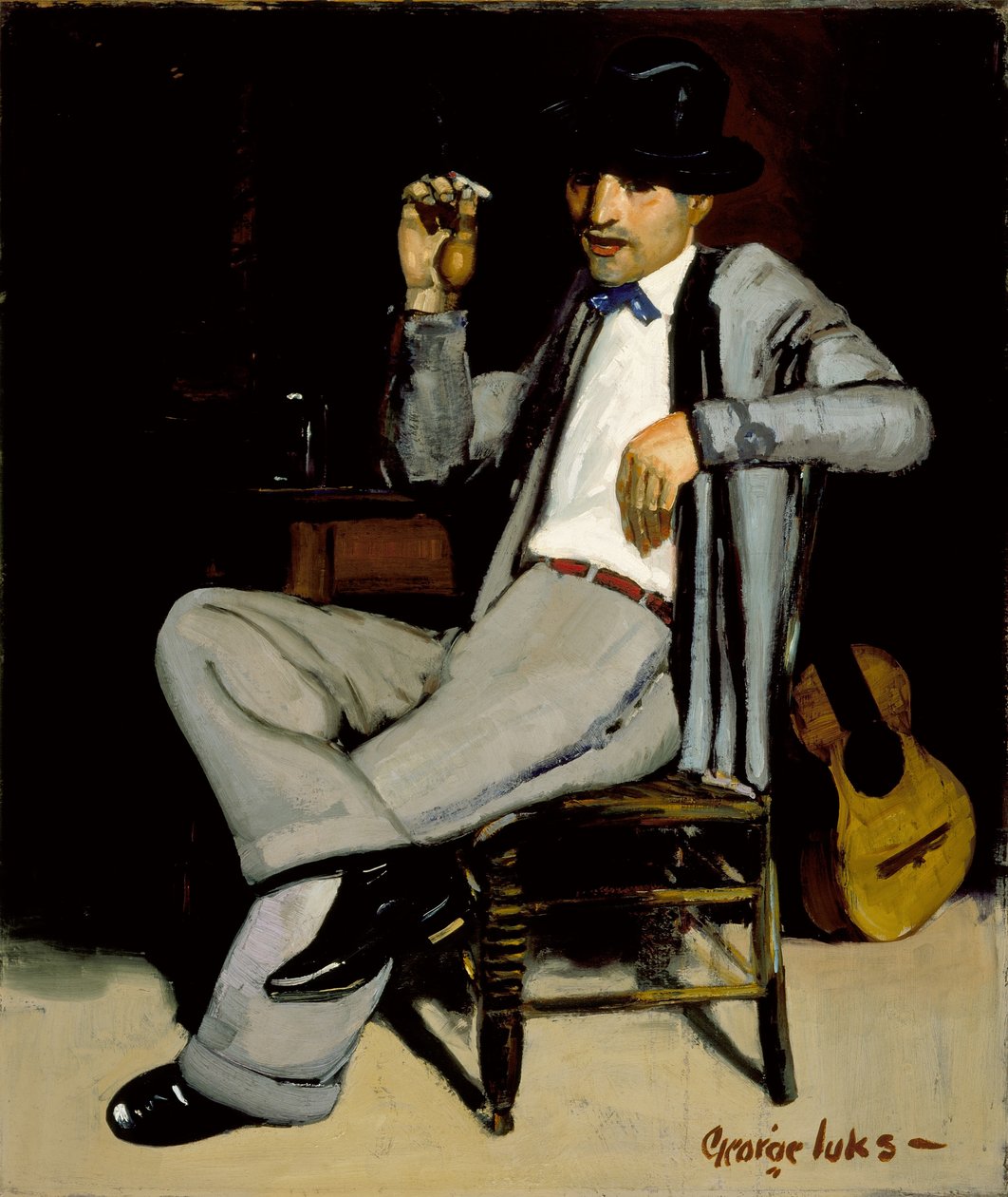 Pedro, 1920-luvun alku (öljy kankaalle) tekijältä George Benjamin Luks