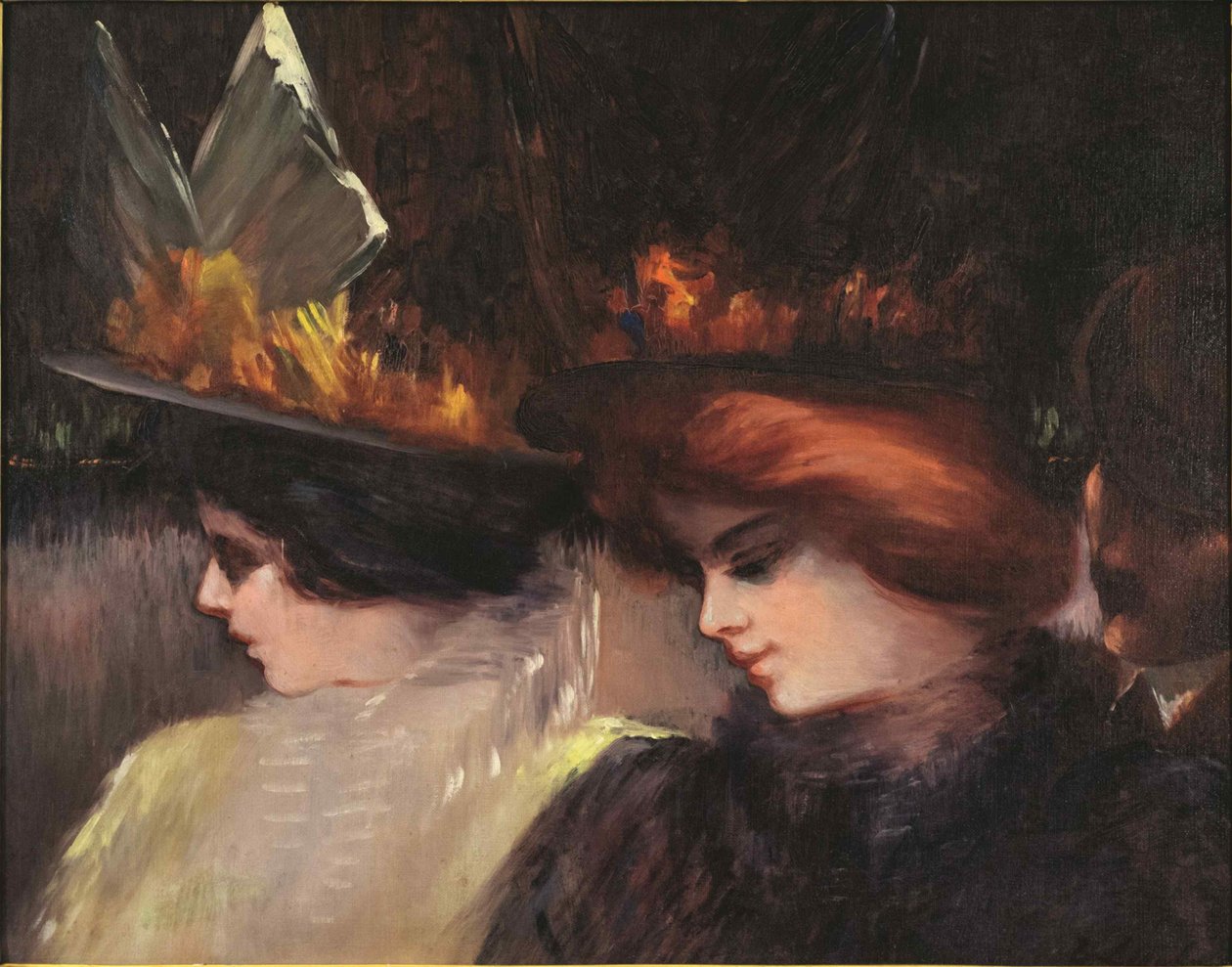 Katukuvaus, c. 1900. tekijältä George Benjamin Luks