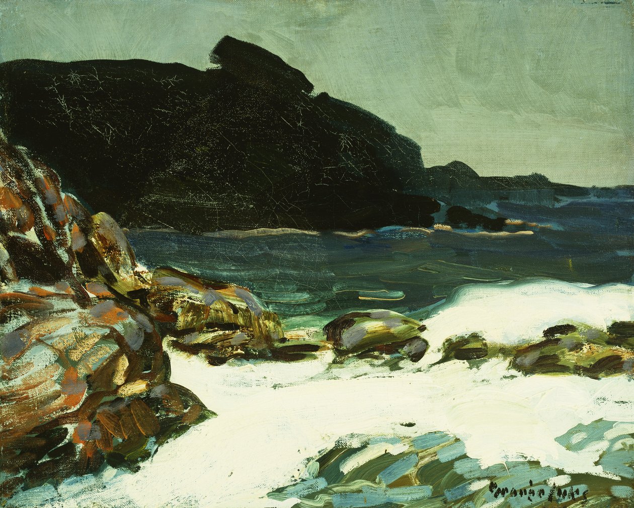 Ledge, Cape Elizabeth, Maine tekijältä George Benjamin Luks