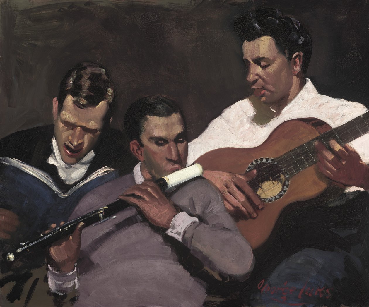 Kolme huippukersanttia tekijältä George Benjamin Luks