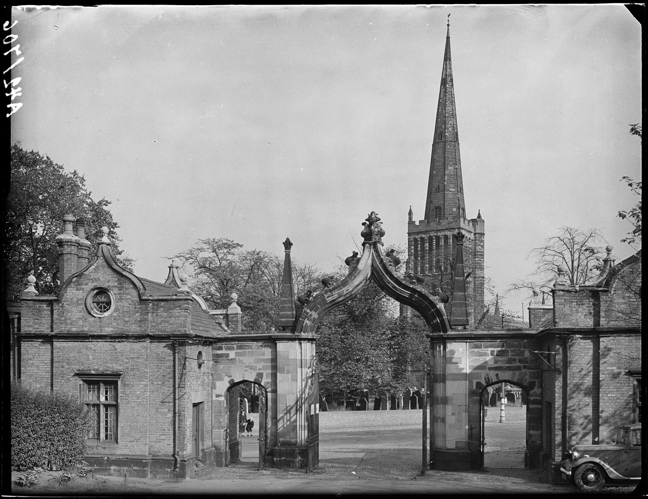 Aston Hall, Gateway, Witton Lane, Aston Park, Aston, Birmingham, 1941. tekijältä George Bernard Mason