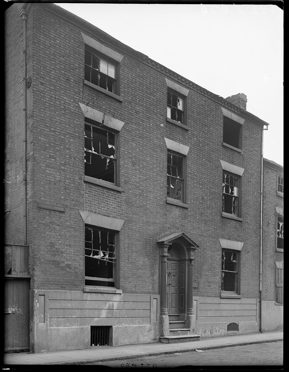 Chapel House, Chapel House Street, Deritend, Digbeth, Birmingham, 1941. tekijältä George Bernard Mason