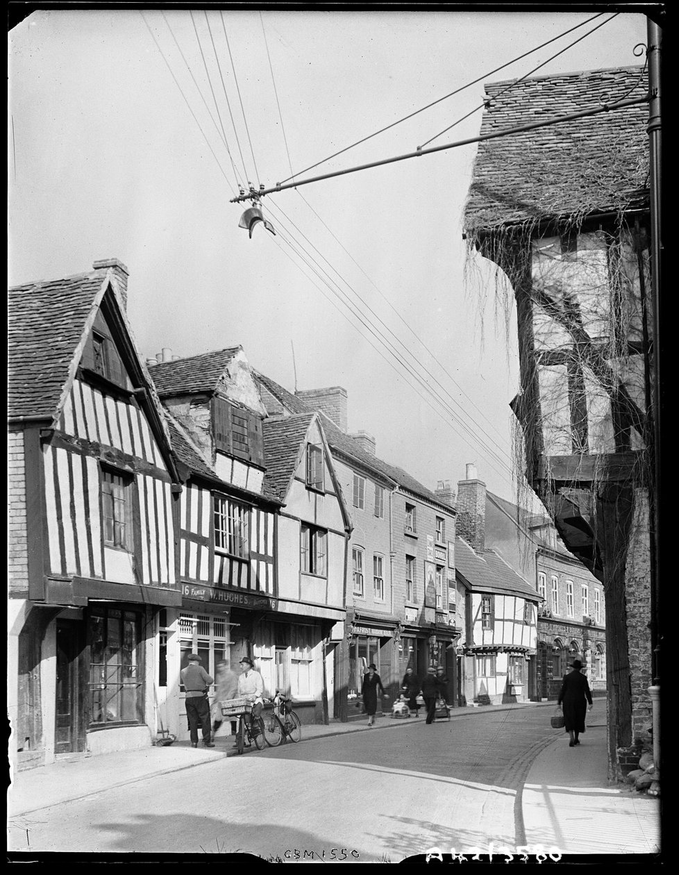 Friar Street, Worcester, Worcestershire, 1942. tekijältä George Bernard Mason