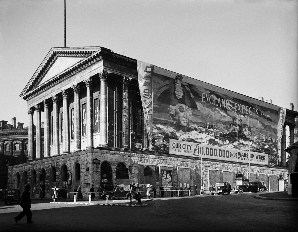 Kaupungintalo, Victoria Square, Birmingham, 1941. tekijältä George Bernard Mason
