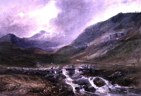 Walesin vuoristomaisema tekijältä George Bryant Campion