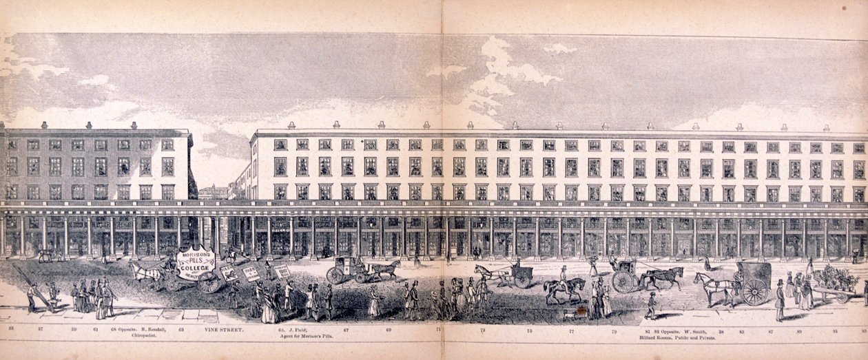 Lontoon panoraama, 1849 tekijältä George C Leighton