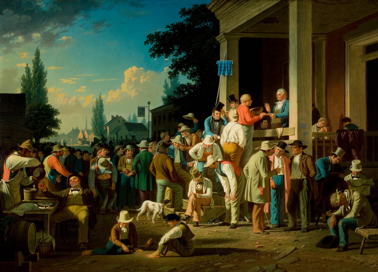 Maakuntavaalit tekijältä George Caleb Bingham