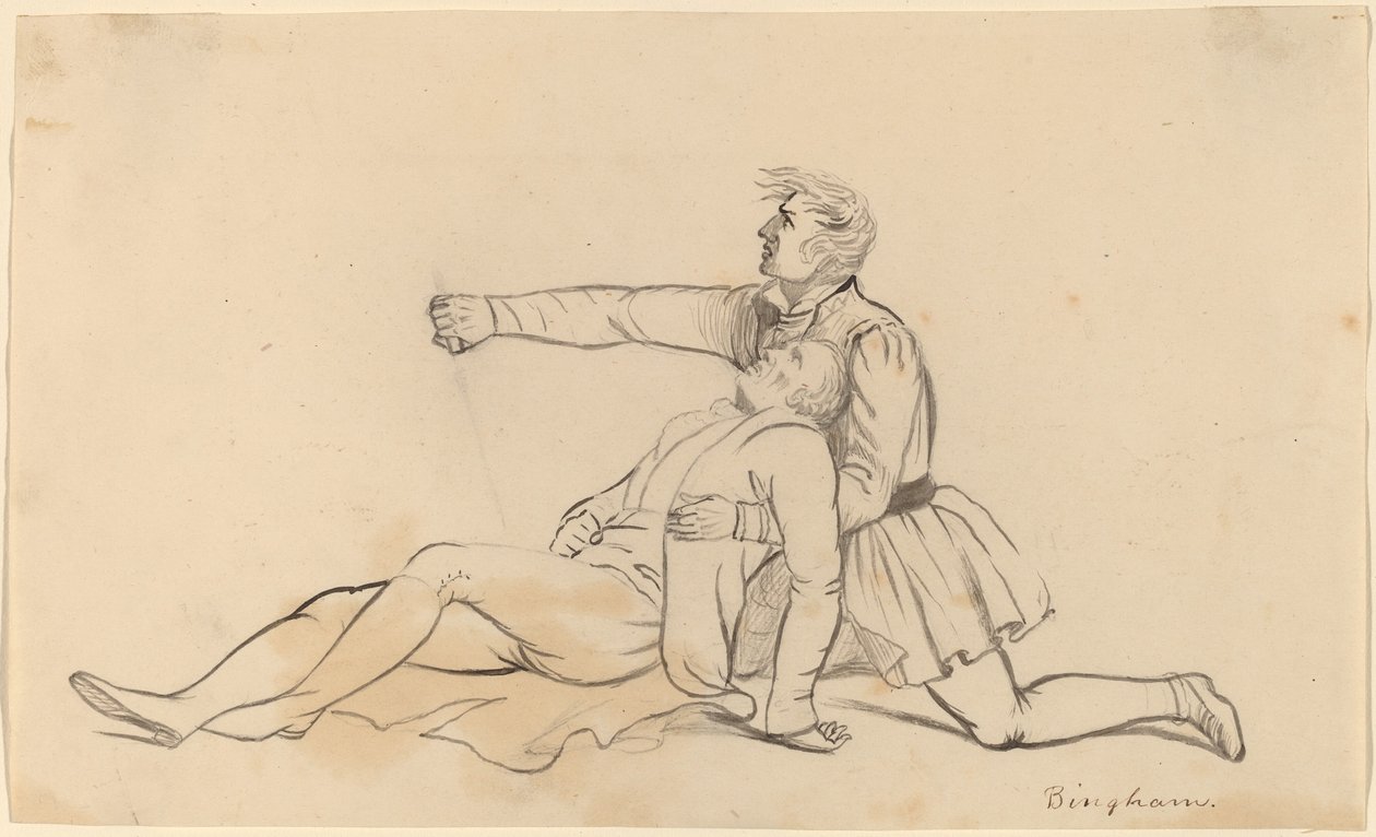 Kenraali Warrenin kuolema tekijältä George Caleb Bingham