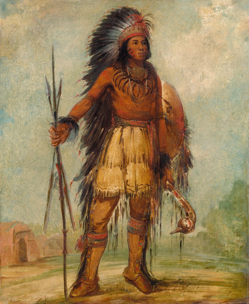A-wun-ne-wa-be, Ukkoslintu... tekijältä George Catlin