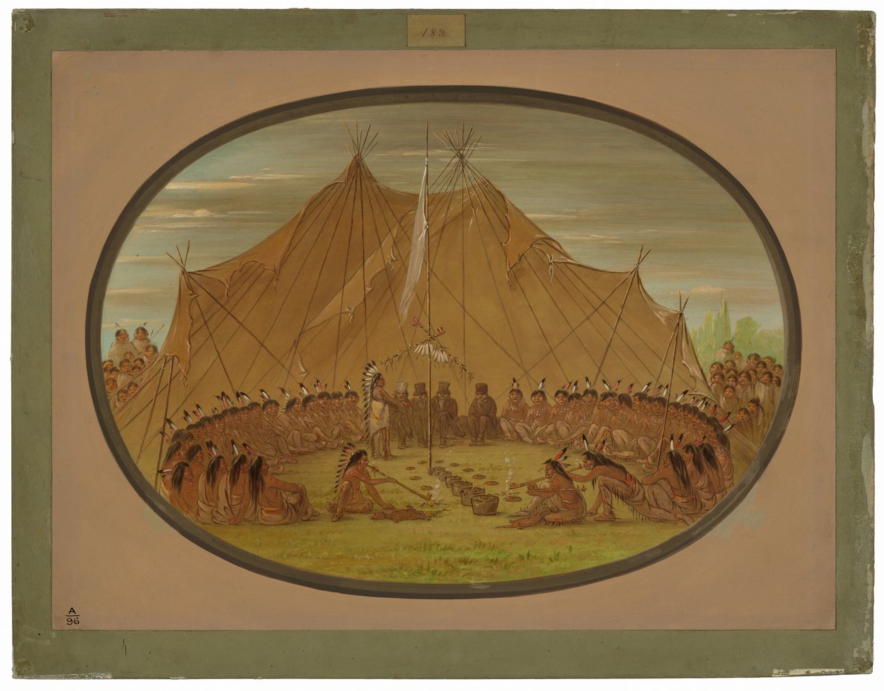 Koiran juhla - Sioux tekijältä George Catlin