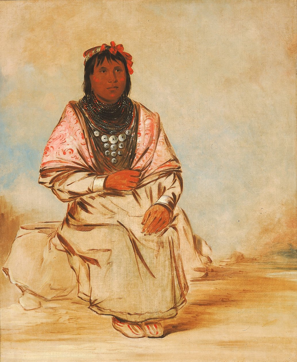 Seminole nainen tekijältä George Catlin