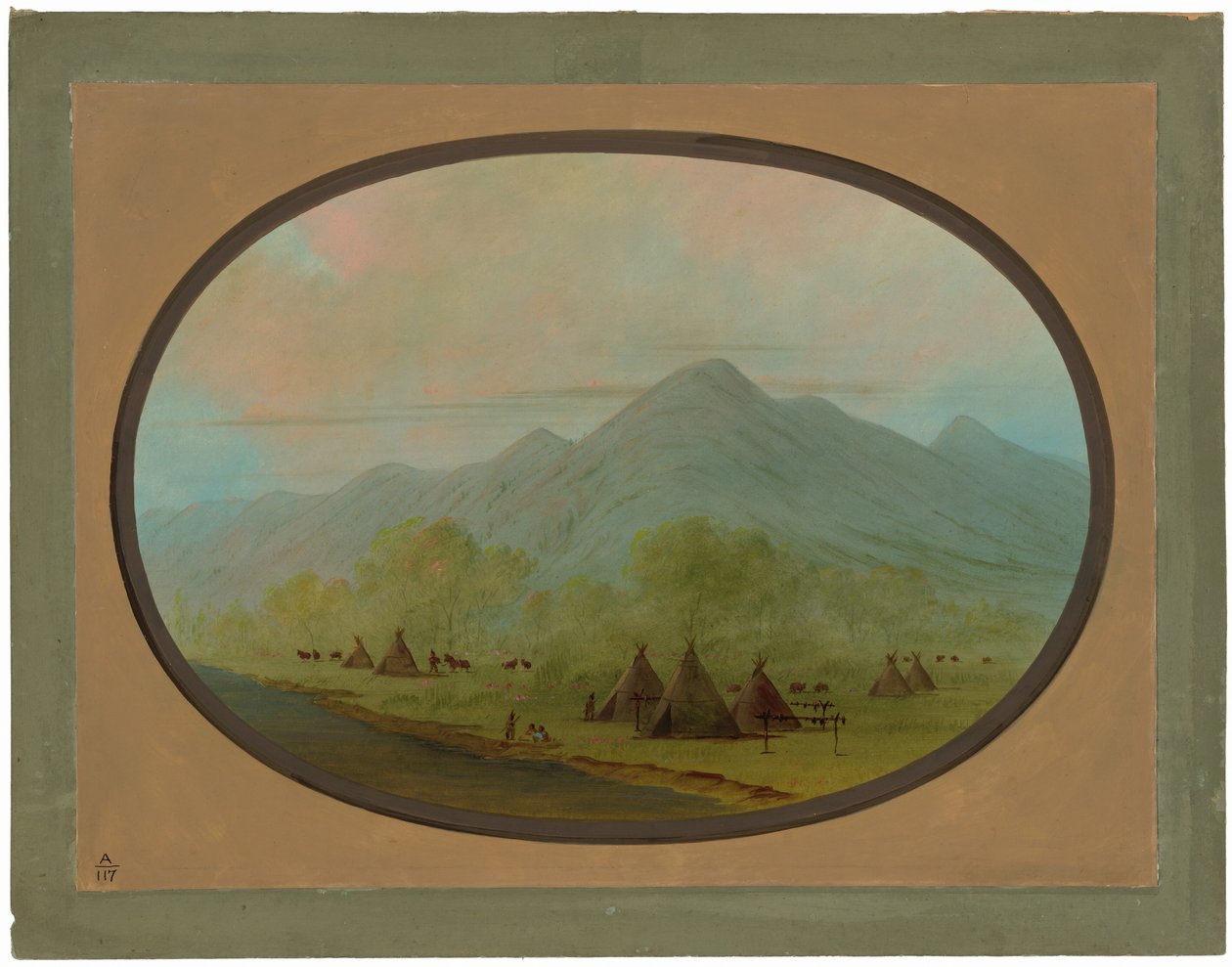 Pieni variskylä tekijältä George Catlin