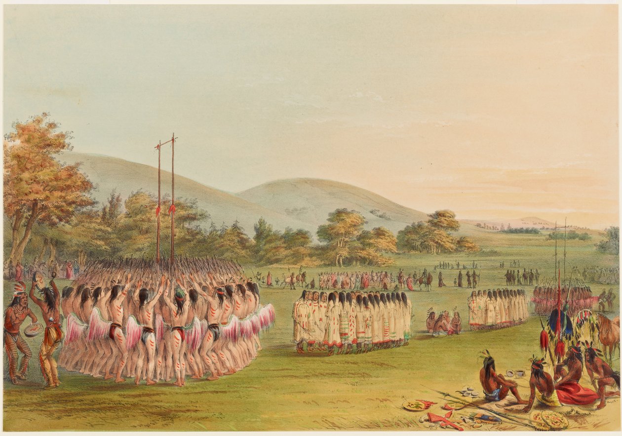 Pallopelitanssi tekijältä George Catlin