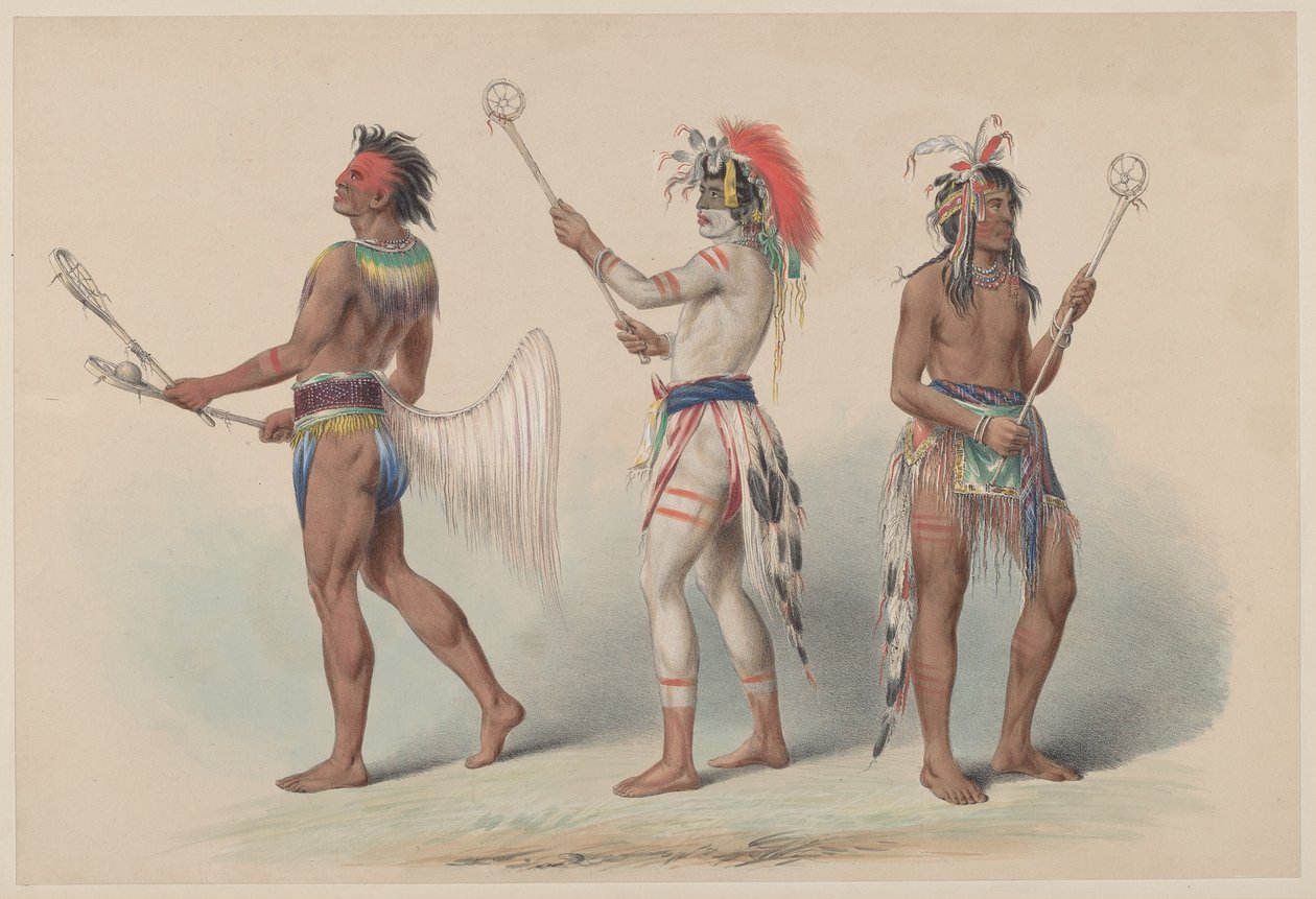 Pallopelaajat tekijältä George Catlin