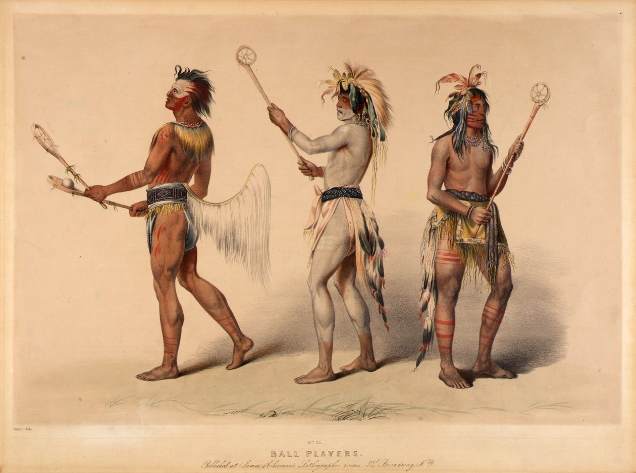 Pallopelaajat tekijältä George Catlin