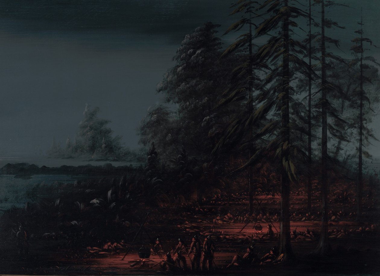 Sioux-sotabileet, 18611869. tekijältä George Catlin