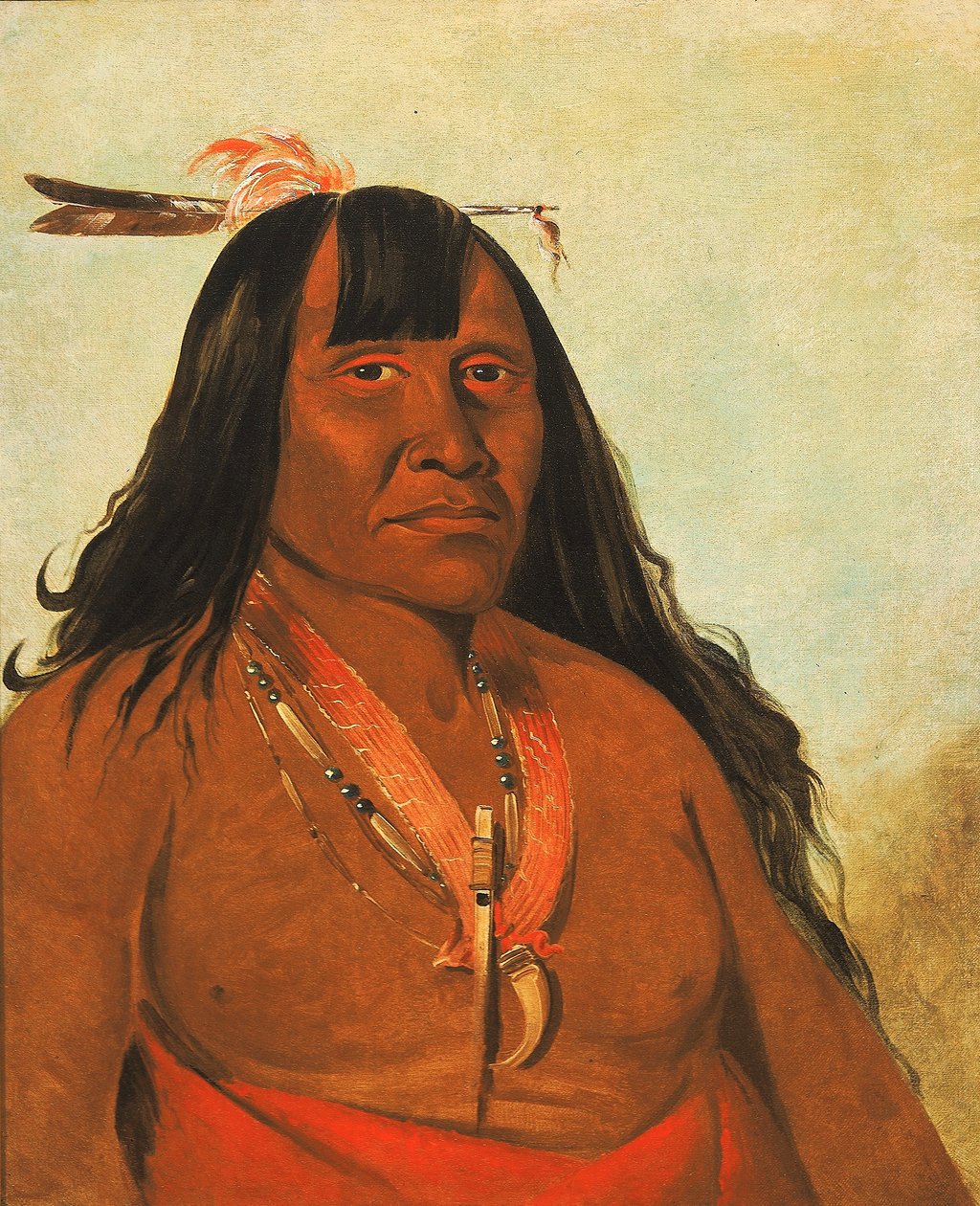 Bón-són-gee, Uusi tulipalo, bändipäällikkö tekijältä George Catlin