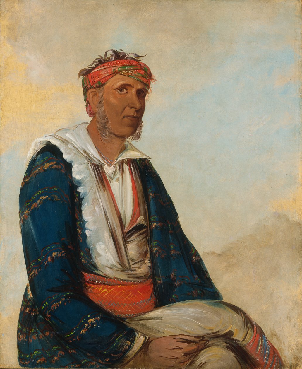 Cól-lee, yhtyeen päällikkö, 1834. tekijältä George Catlin