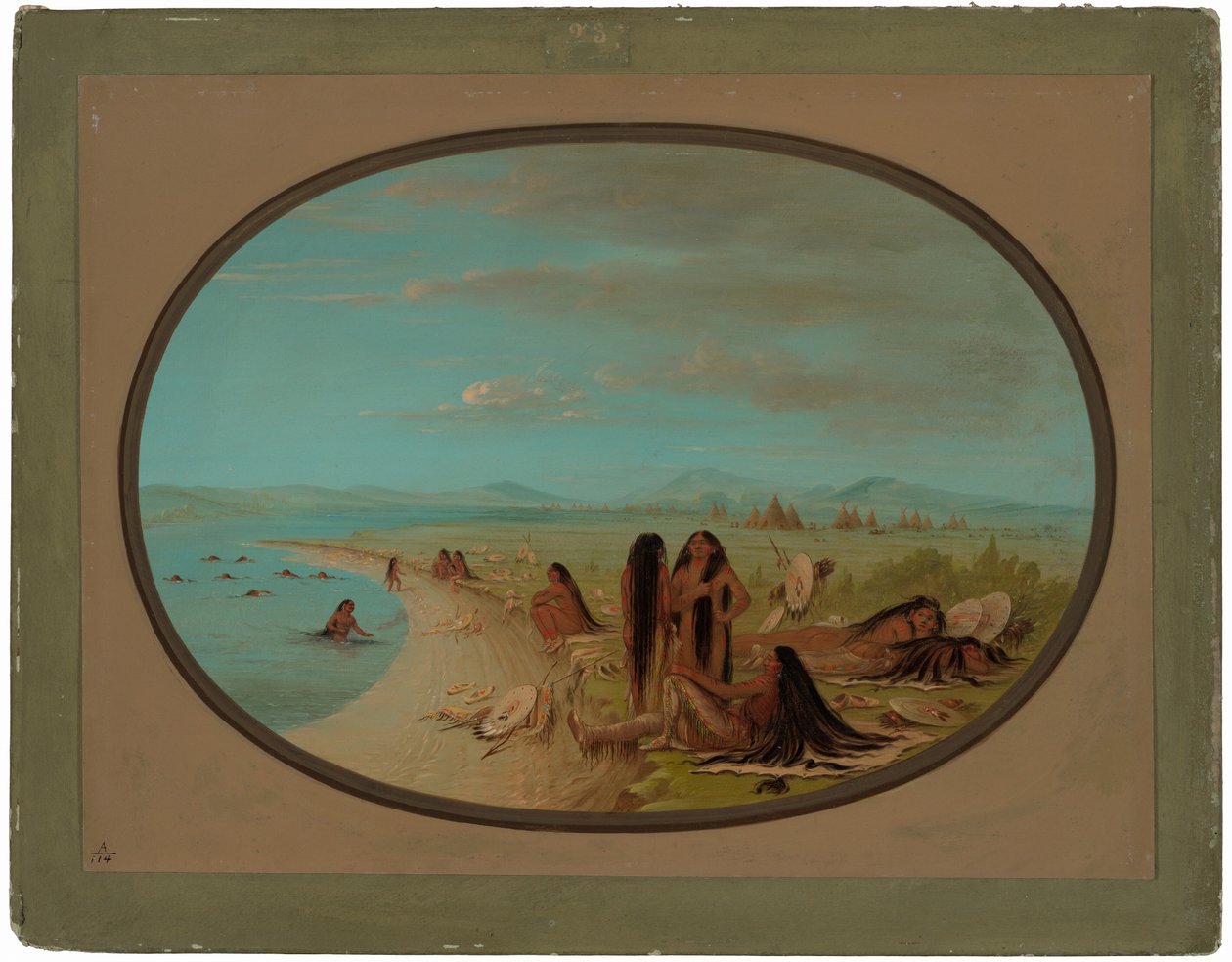 Crow Warriors uiminen tekijältä George Catlin