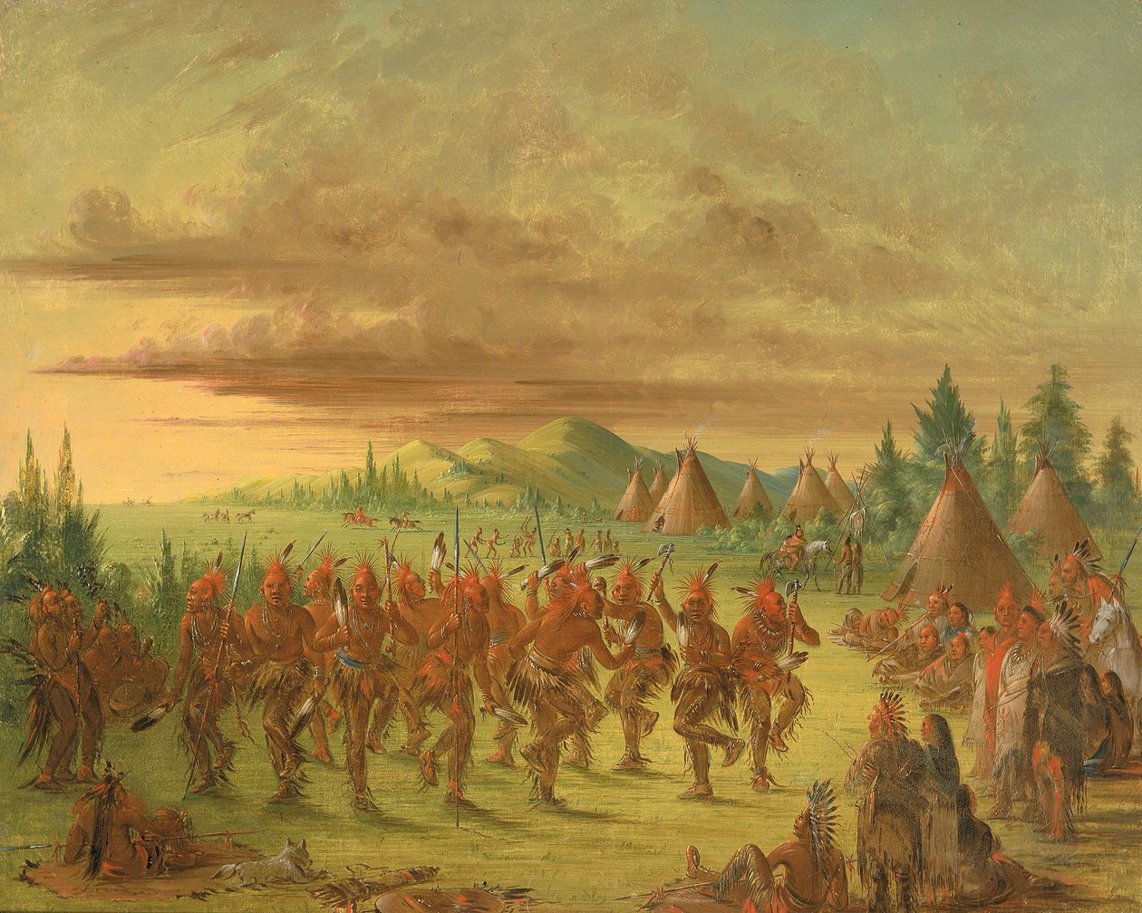 Kotkatanssi, 1845-1848. tekijältä George Catlin
