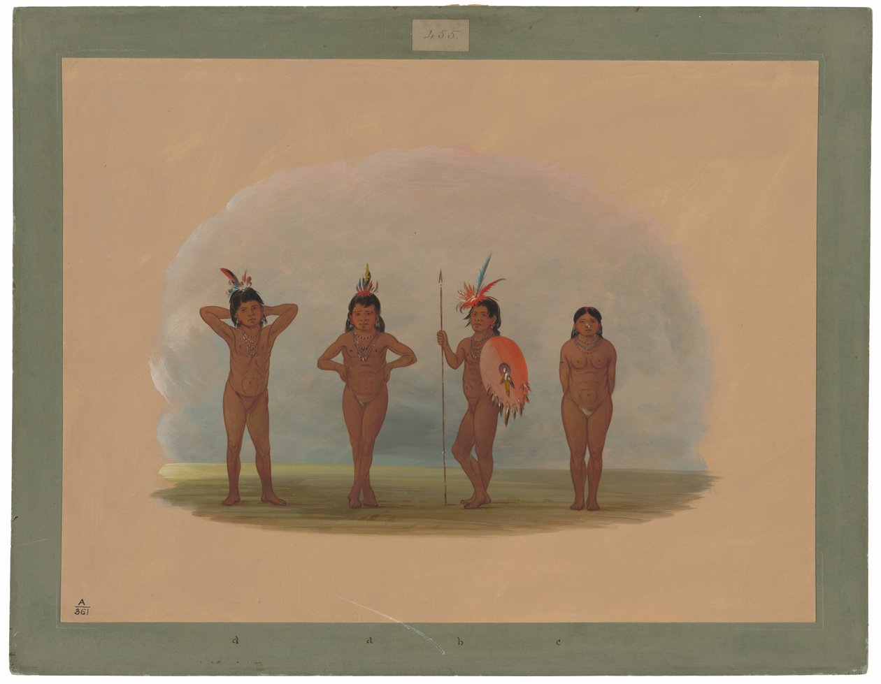 Neljä Zurumatin lasta tekijältä George Catlin