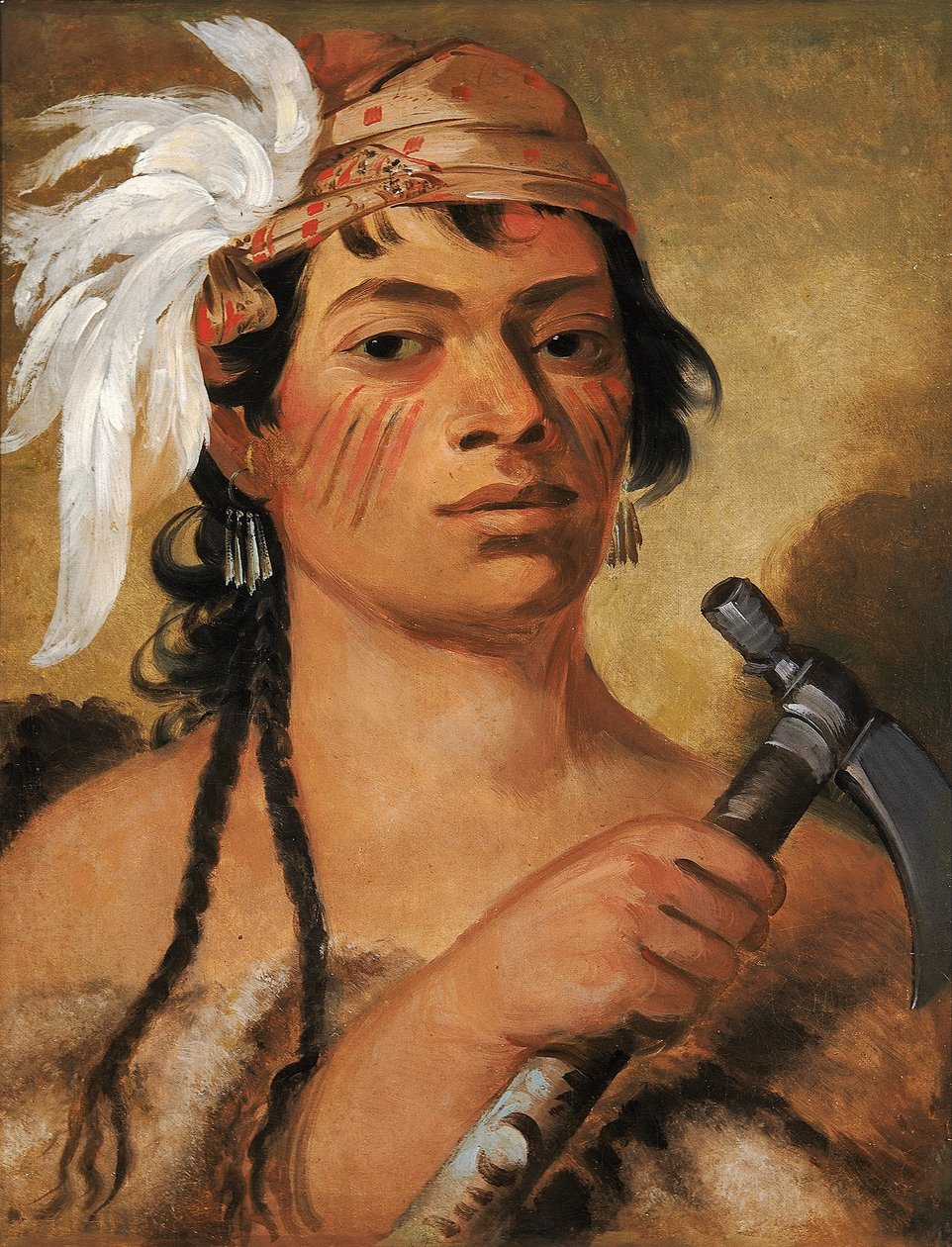 Hyvä metsästäjä, soturi tekijältä George Catlin