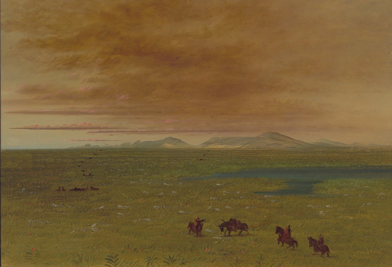 Great Washhouse, Pampa del Sacramento, 18541869. tekijältä George Catlin