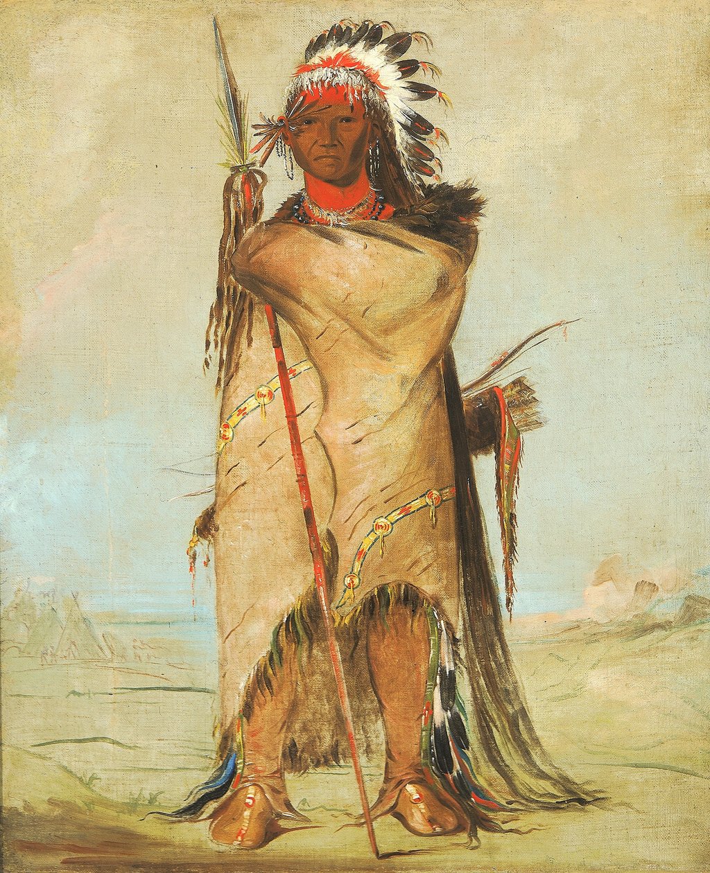 Snow-on-the-Lake, rohkea tekijältä George Catlin