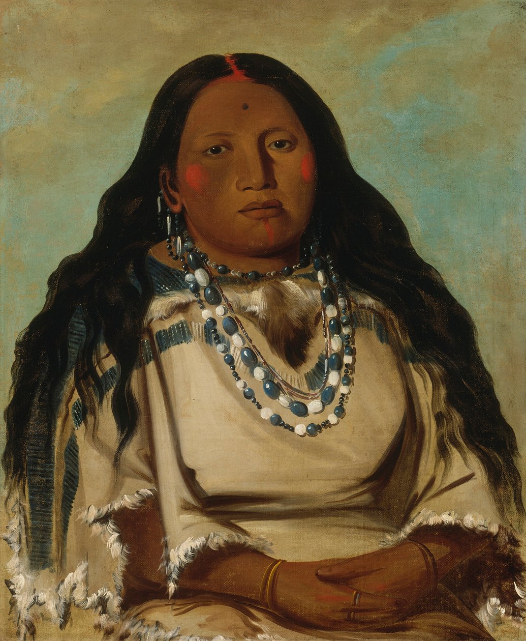 Kah-béck-a, Kaksonen, Bloody Handin vaimo, - tekijältä George Catlin