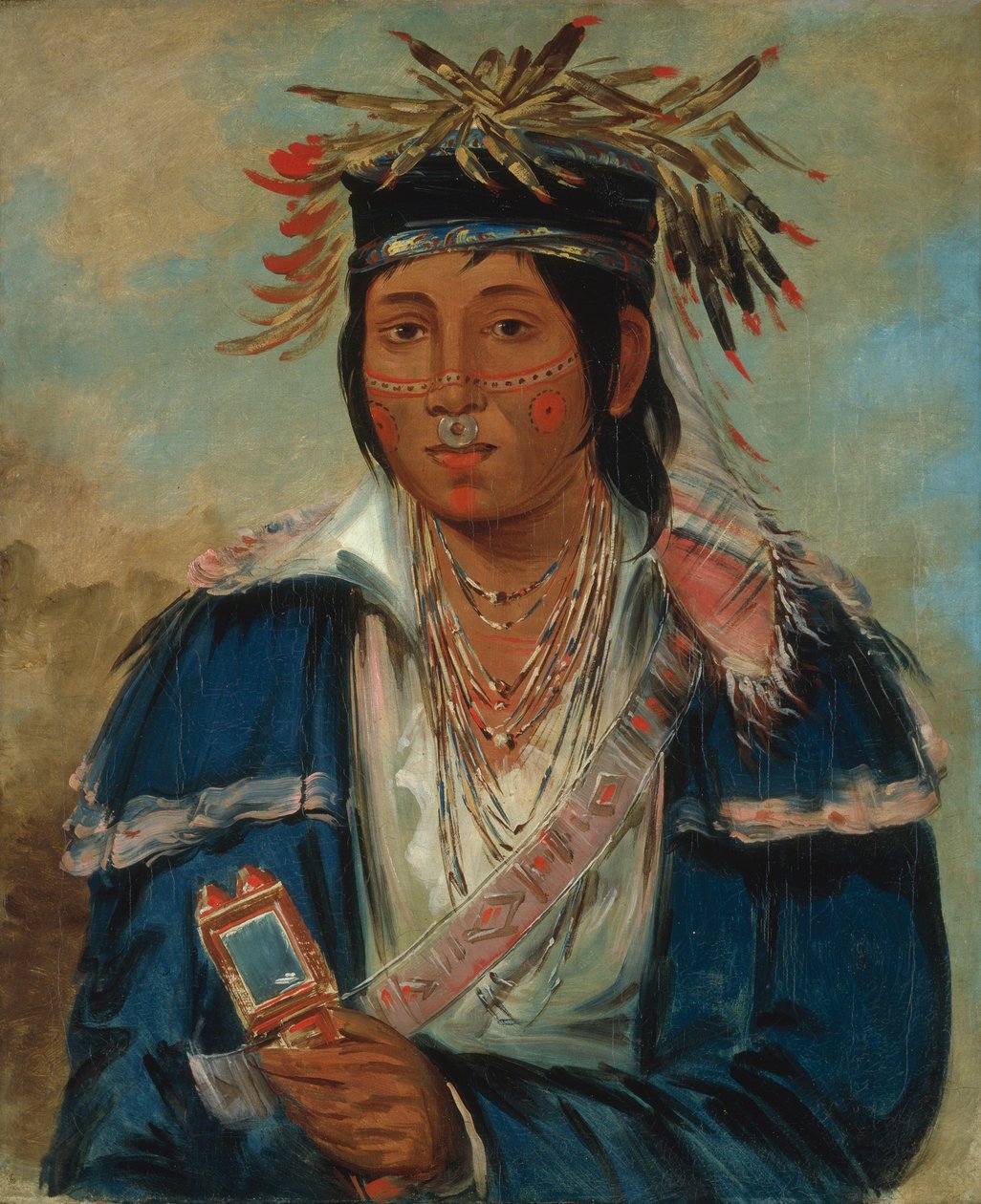 Kee-mo-rá-nia, ei-englanti, Dandylle, tekijältä George Catlin