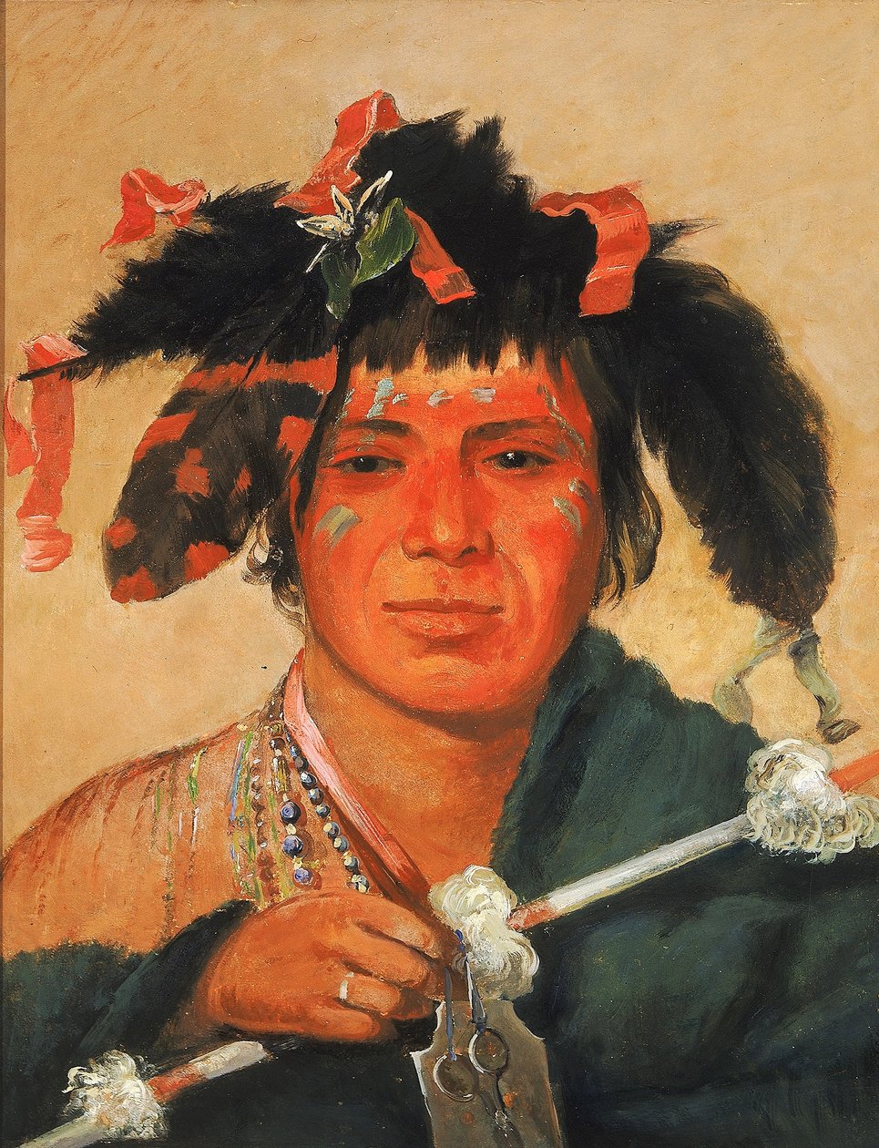 Ko-mán-i-kin-o-haw, Pikku valas, rohkea tekijältä George Catlin