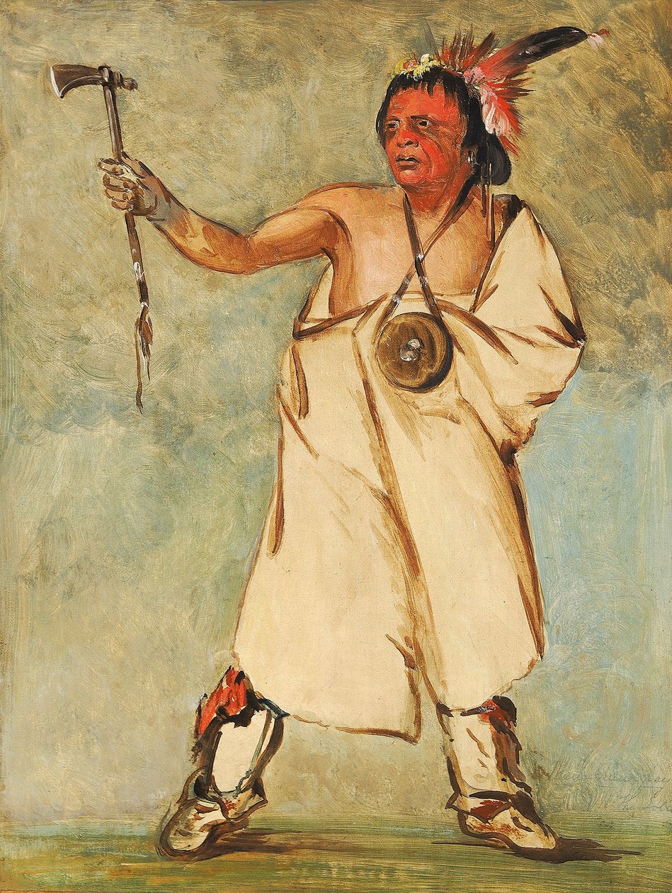 Naw-naw-páy-ee, Sotilas tekijältä George Catlin