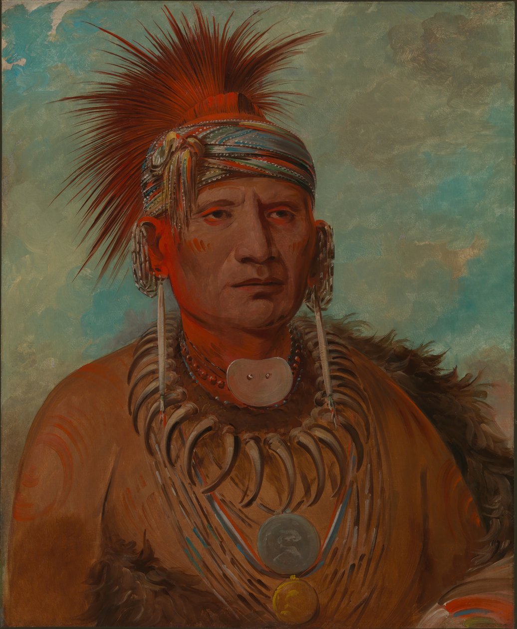 Neu-mon-ya, Kävelysade, Sotapäällikkö tekijältä George Catlin