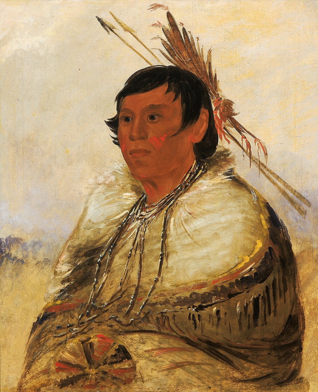 Ni-a-có-mo, Korjaa jalalla, rohkea tekijältä George Catlin