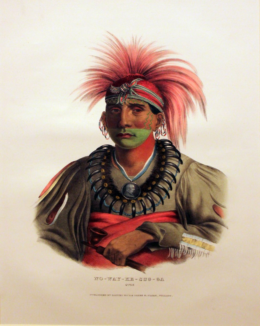 No-Way-Ke-Sug-Ga, Otoe tekijältä George Catlin