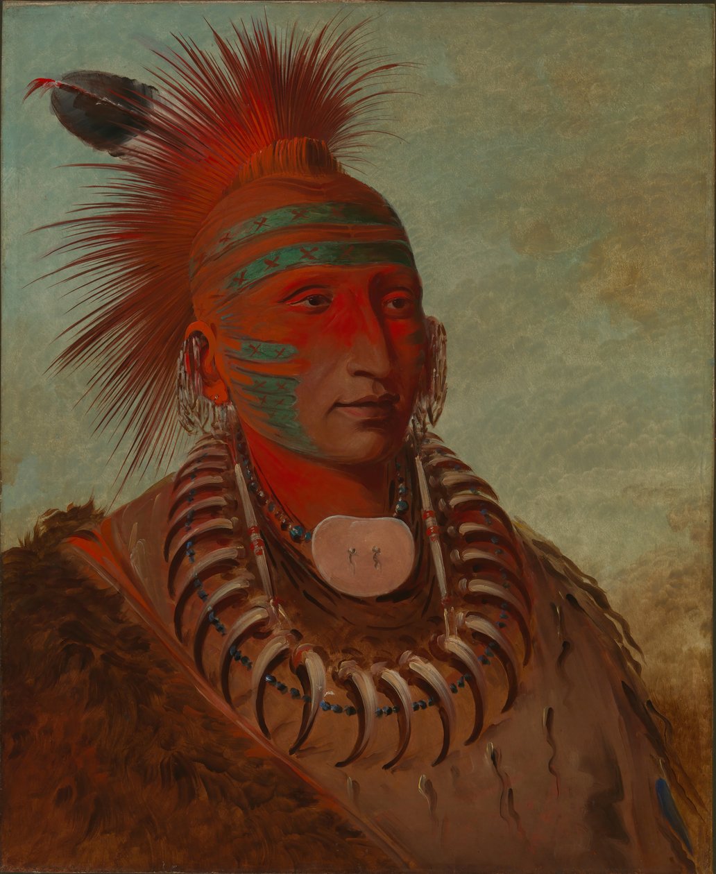 No-ho-mun-ya, Yksi joka ei kiinnitä huomiota tekijältä George Catlin