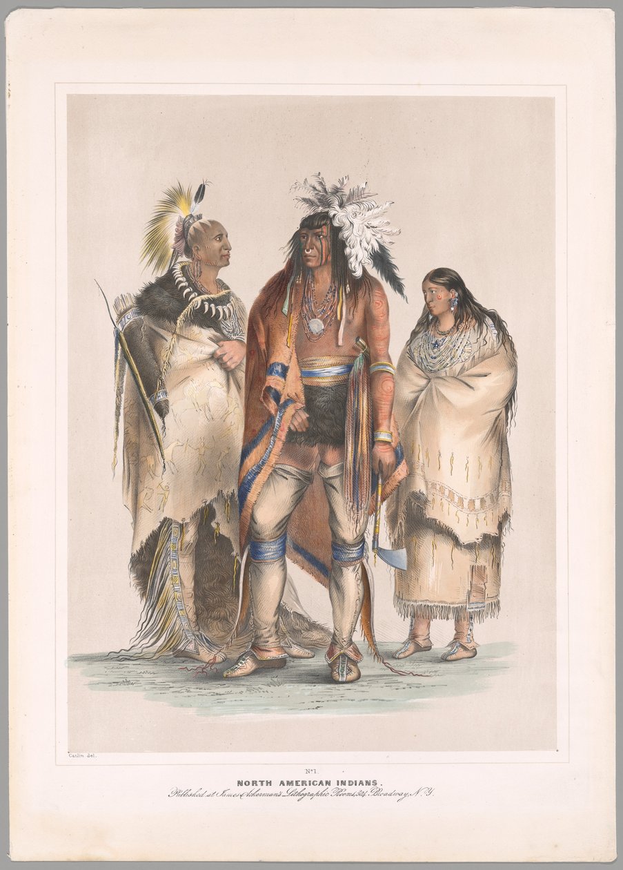 Pohjois-Amerikan intiaanit tekijältä George Catlin