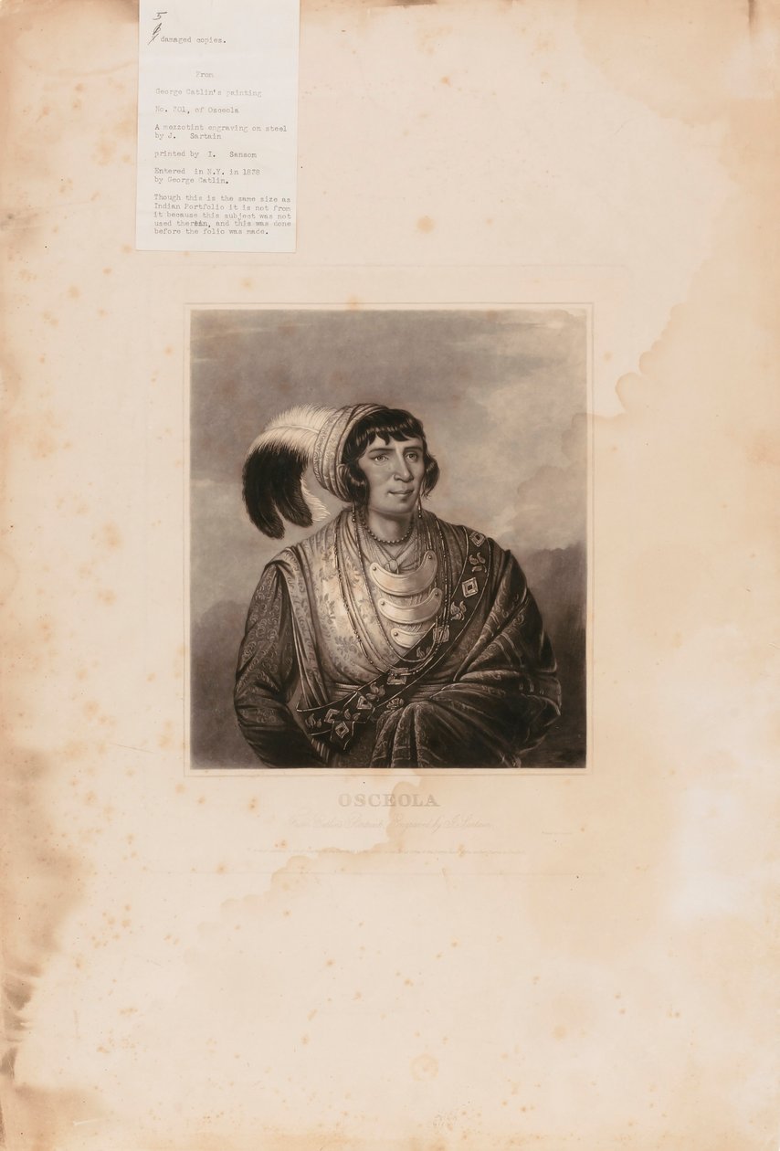 Osceola tekijältä George Catlin