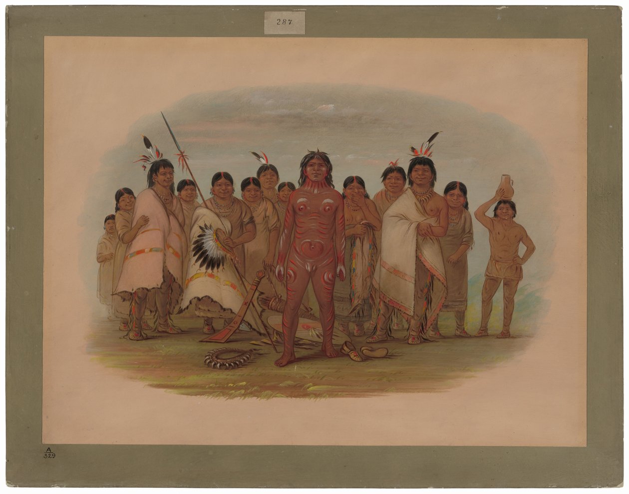 "Paint Me" - Apachee tekijältä George Catlin