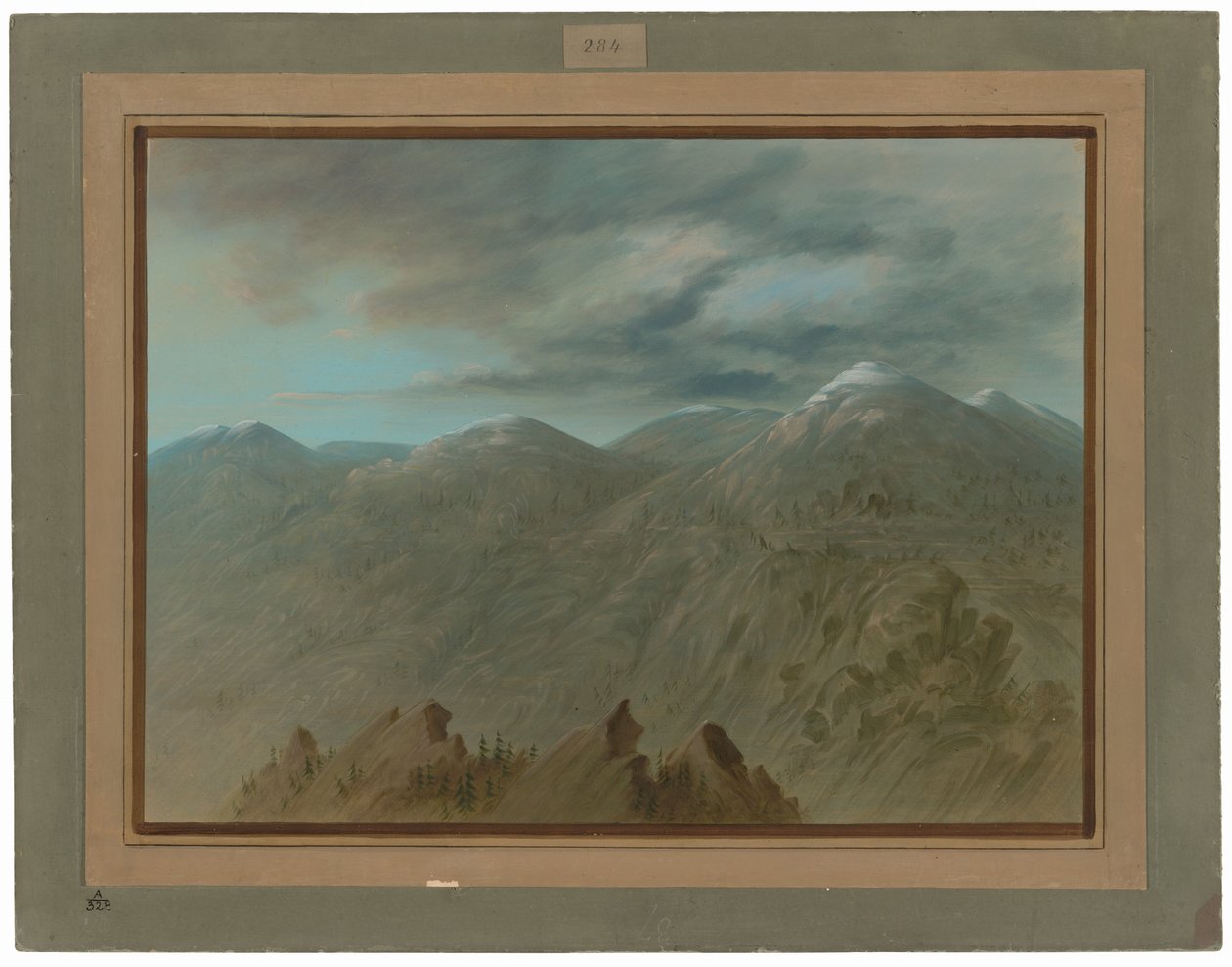 Lohijoen vuoret tekijältä George Catlin