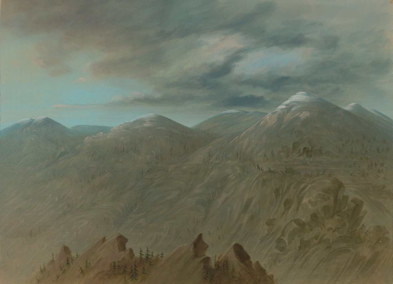 Salmon River Mountains, 18551869. tekijältä George Catlin