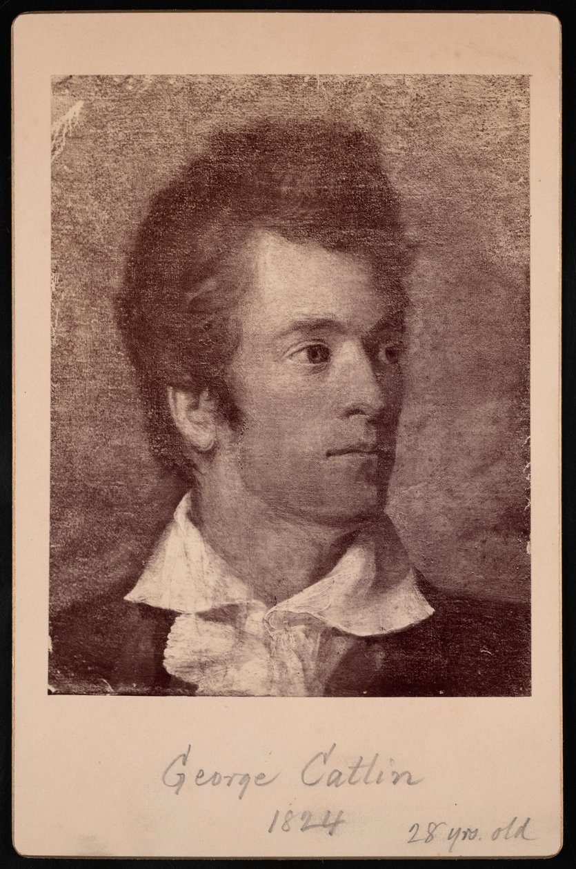 George Catlinin omakuva 1796-1872, 1824. tekijältä George Catlin