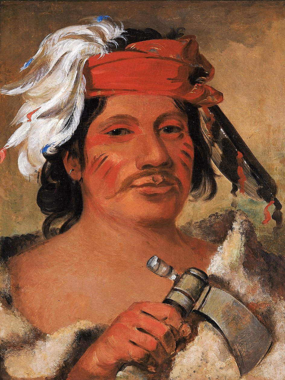 Seneca Steele, suuri libertaani tekijältä George Catlin