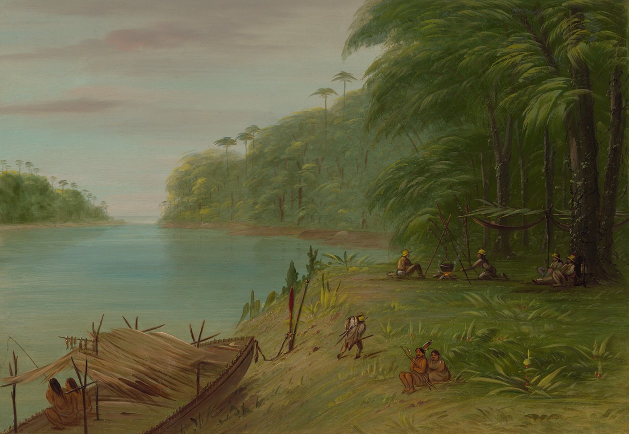 Essequibon ranta, 18541869. tekijältä George Catlin
