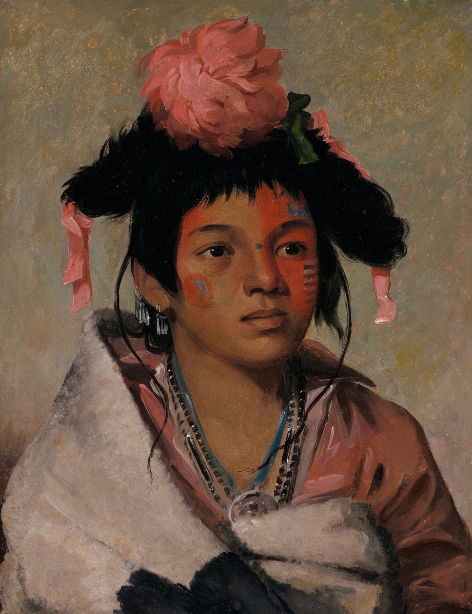 Tcha-káuk-o-ko-máugh, Suuri päällikkö, Poika tekijältä George Catlin
