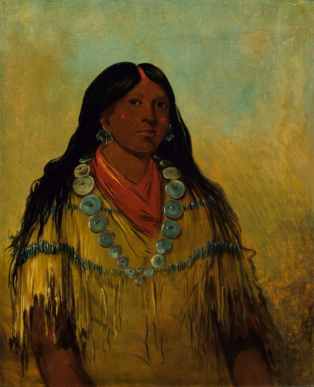 Tchow-ee-pút-o-kaw, nainen tekijältä George Catlin