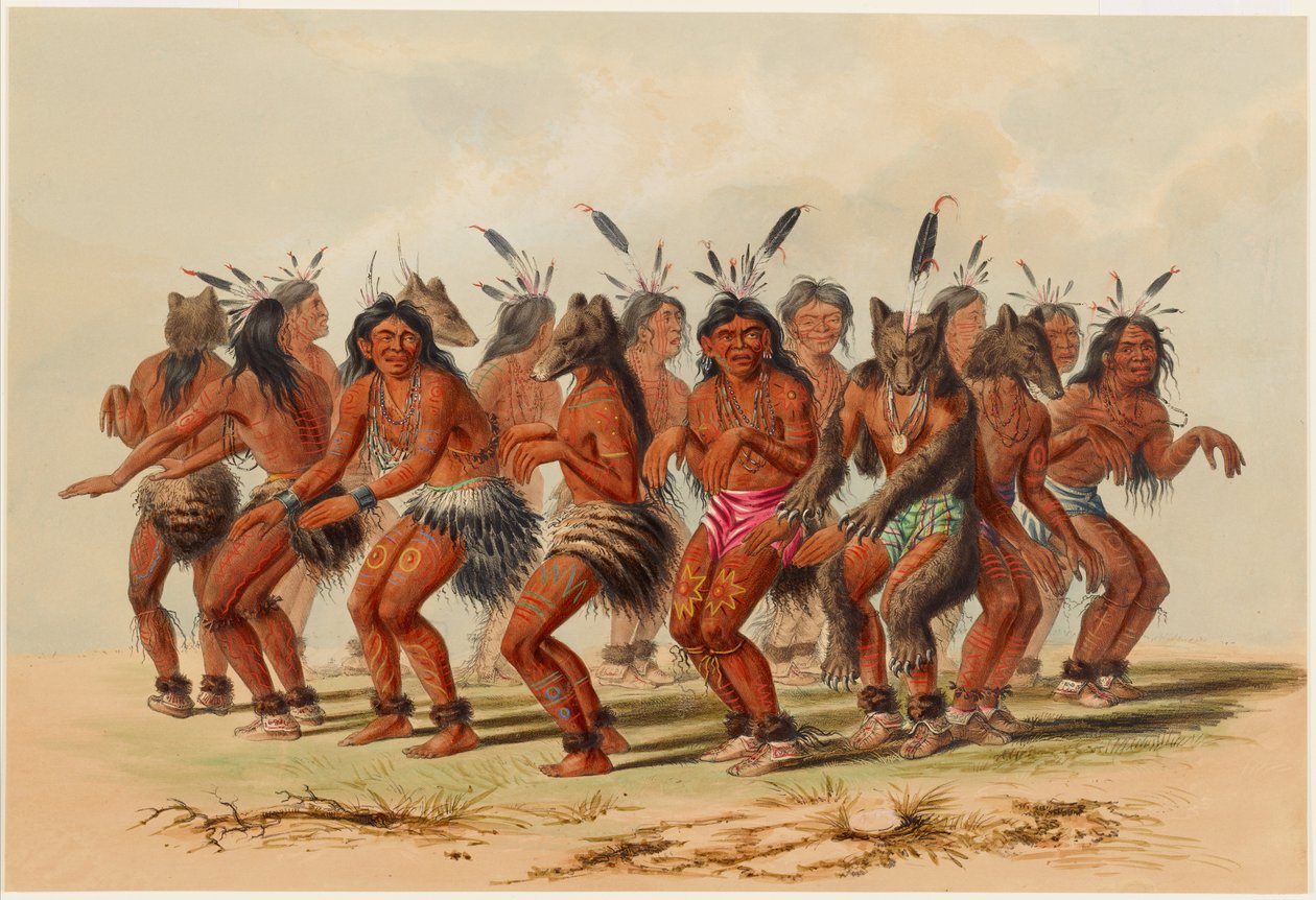 Karhutanssi tekijältä George Catlin