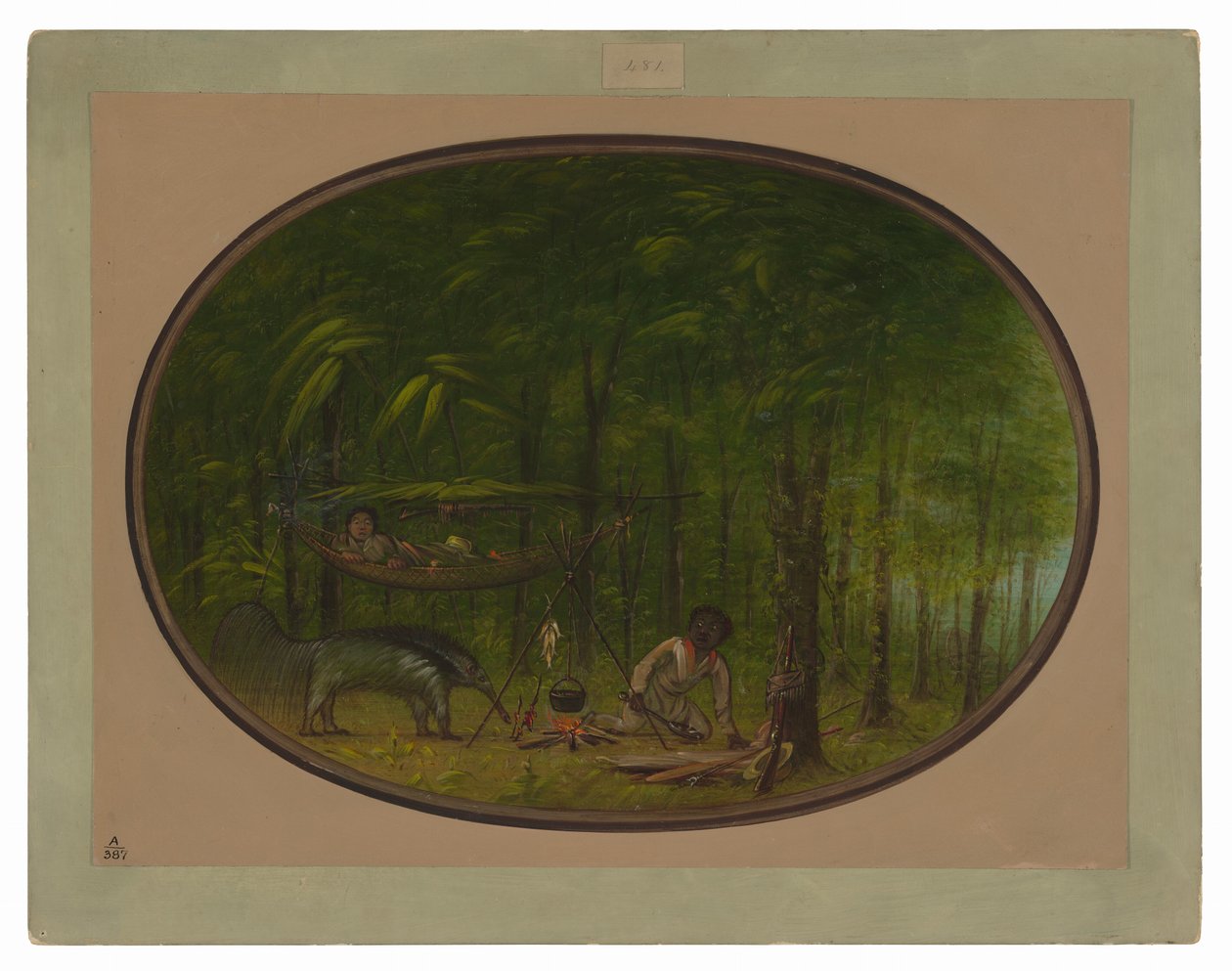 Suuri muurahaissyöjä tekijältä George Catlin