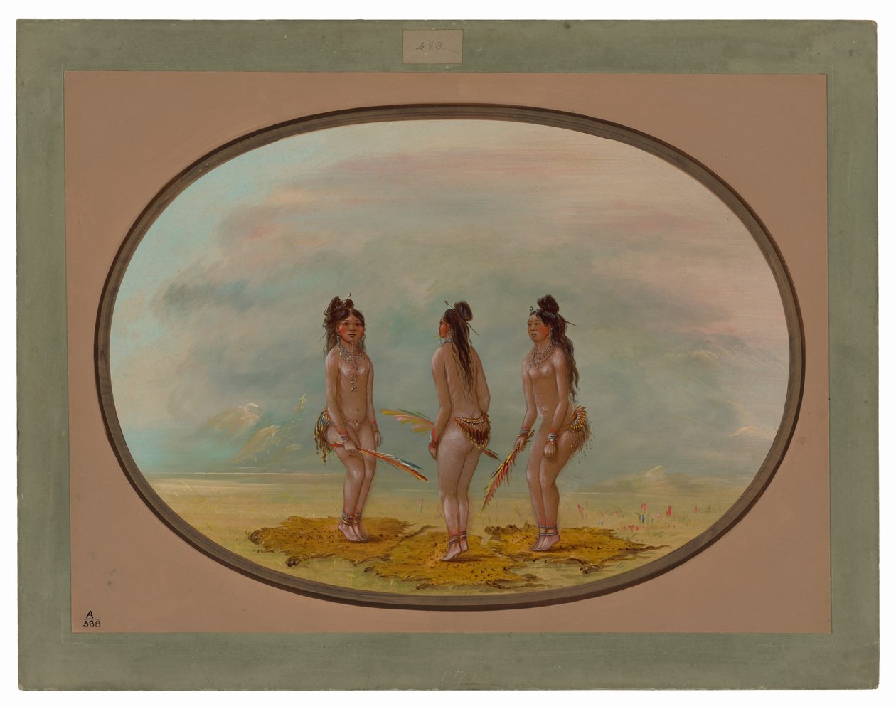 The Handsome Dance - Goo-a-Give tekijältä George Catlin